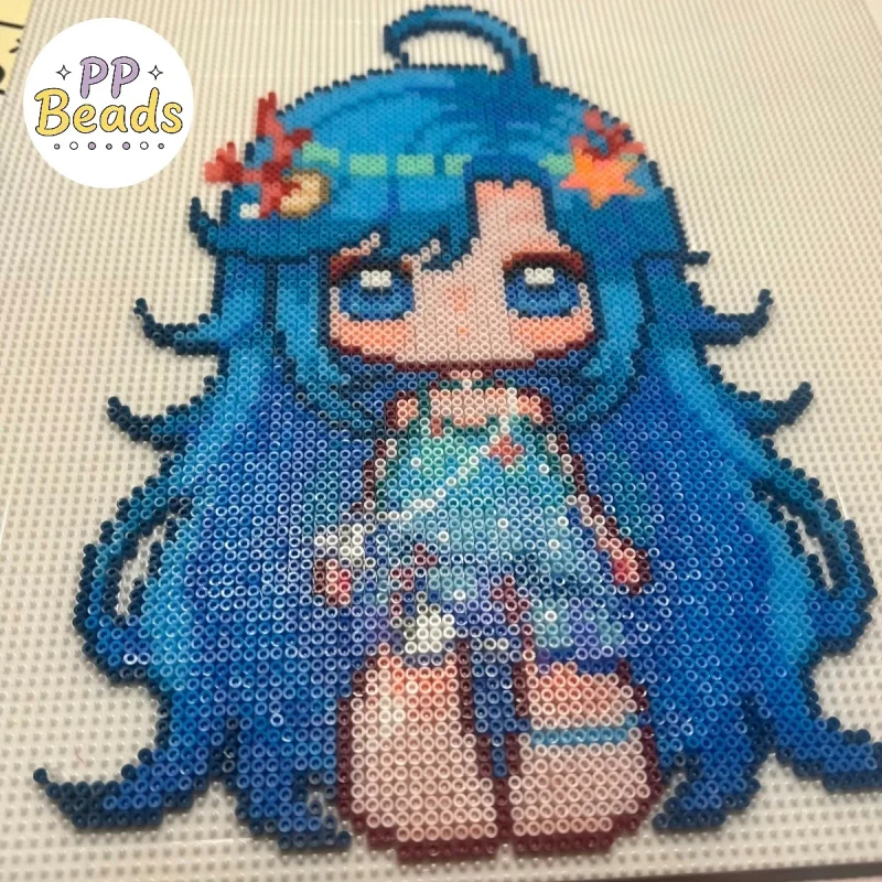 3000pcs Fuse Beads Refill Pack – 2.6mm Hama Perler Beads, Stress Relief DIY Craft Kit, Hot-Selling Puzzle Bead Art Set
