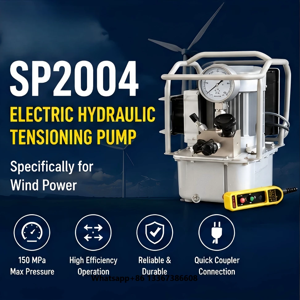 

2000 Bar Ultra High Pressure Hydraulic Electric Pump Station Model SP2004 1 Year Warranty