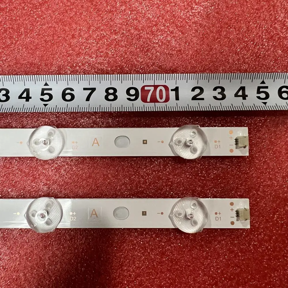 

2pcs/set LED Strip 11LED For Toshiba 40U2063DB and JVC LT-40CF890 LT-40C700 P40FPA0119A VES400QNDS-2D-N41 17DLB40NER5