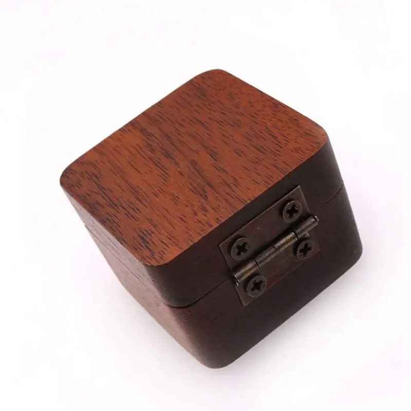 A89E-Walnut Guitar Pick Storage Box, Can Hold Many Picks,Guitar Gifts,Guitar Picks Case,Guitar Picks Storage,Guitar Replacement