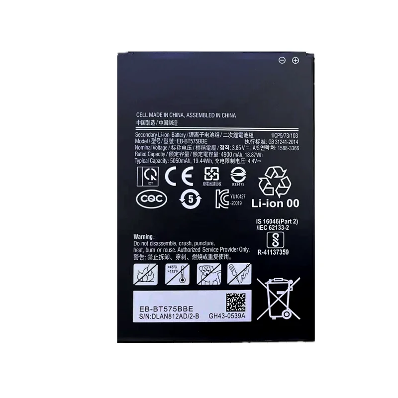 。.for Samsung Galaxy Tab Active3 Tablet Battery SM-T570 T577 EB-BT575BBE.。