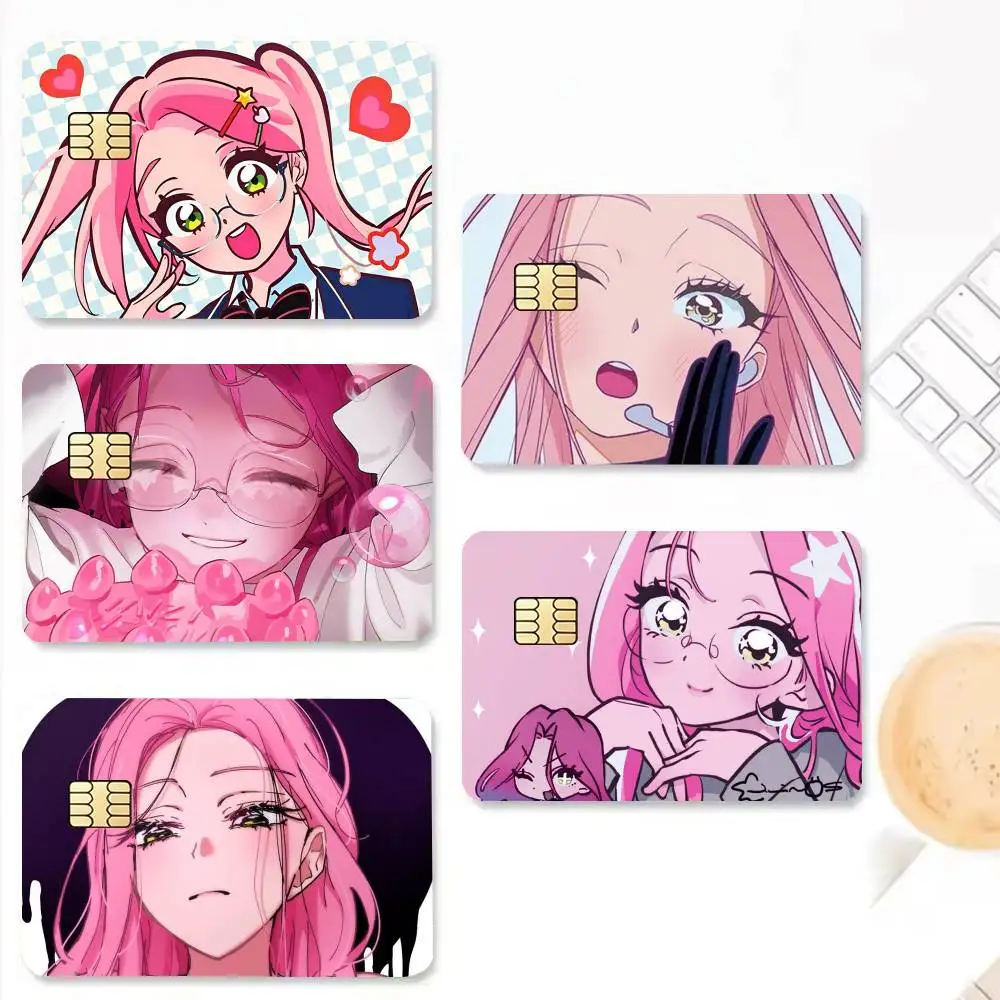Alien S-Stage Mizi  Credit Card HD Stickers Game Card Decal Small Chip Waterproof Sticker Gift