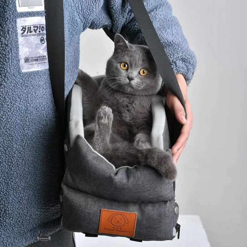 Portable Dog Cat Car Seat Travel Companionship Safety Pet Car Bed Safety Travel Cat DogBed Transport for Bag