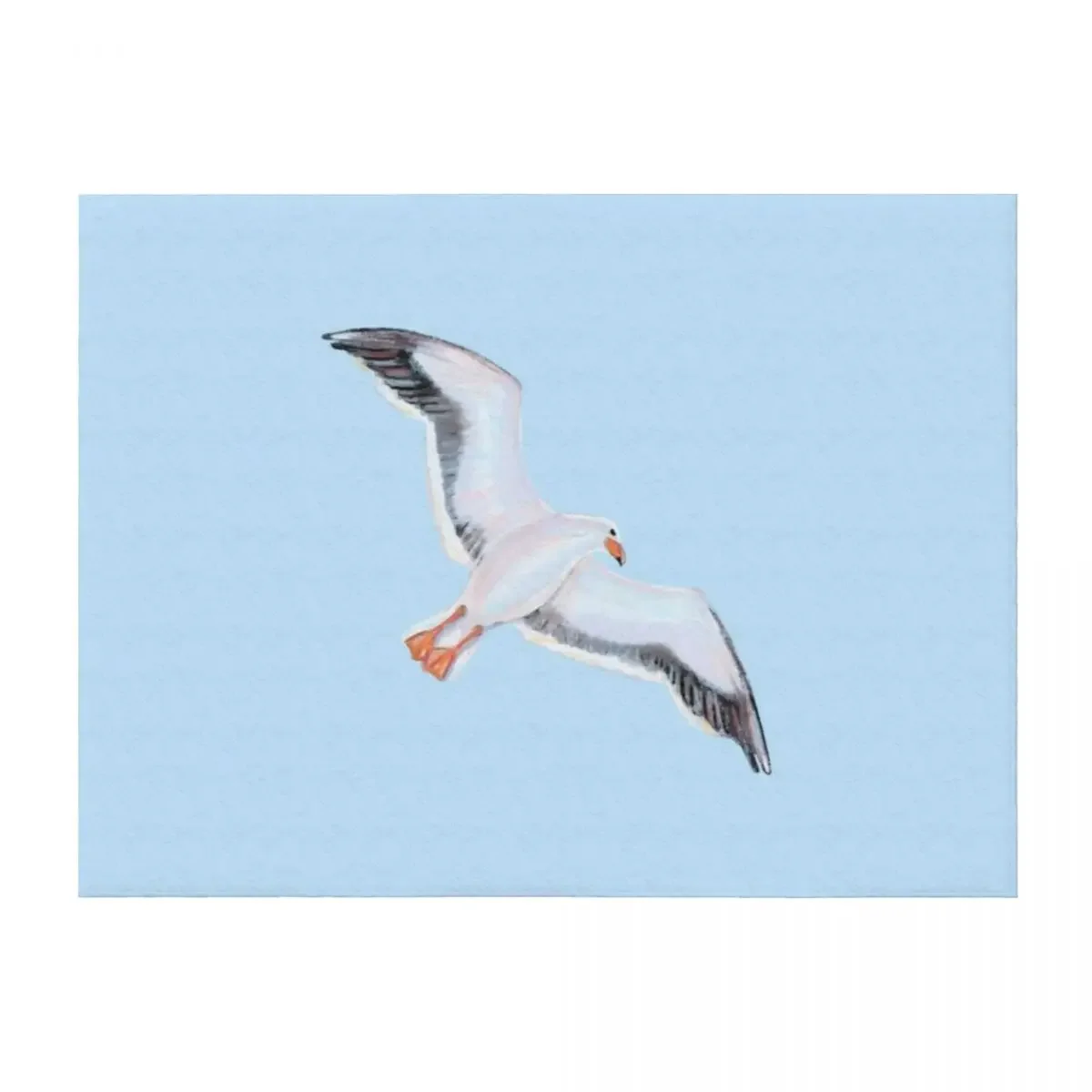 

The seagull Throw Blanket Kid'S Decorative Sofas Luxury Designer Sofas Blankets