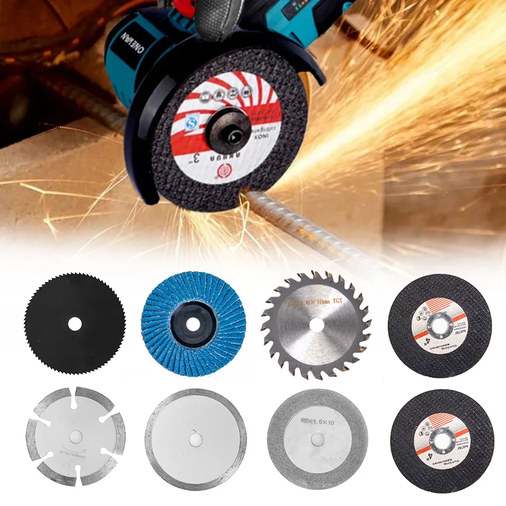 

3 Inch 75mm Grinding Wheels Flap Discs Sanding Disc Grinding Wheels Blades For Angle Grinder Wood Abrasive Tool Cut Off Wheels