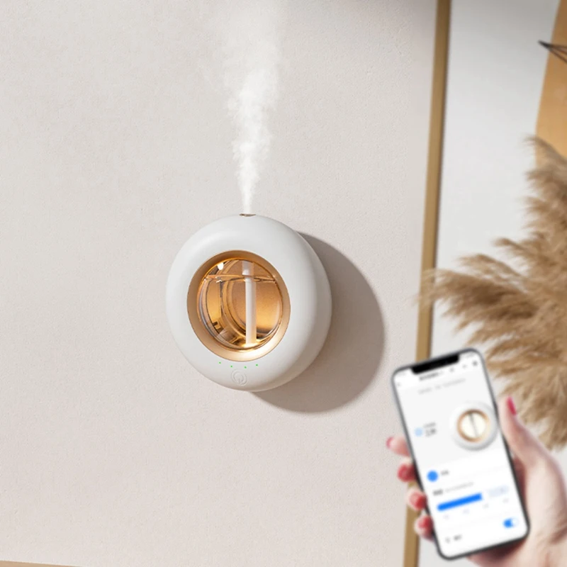 Luxe LED-licht Aroma-luchtbevochtiger Elektrische kamer Aroma Cool Mist Luchtbevochtiger Diffuser voor slaapkamer