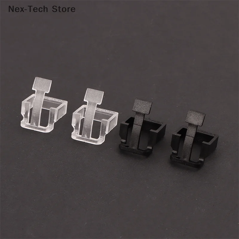 10Pcs Plastic Replaceable Protective Cover Latch Network Cable Crystal Head Buckle For RJ45 Cable Repaire Parts