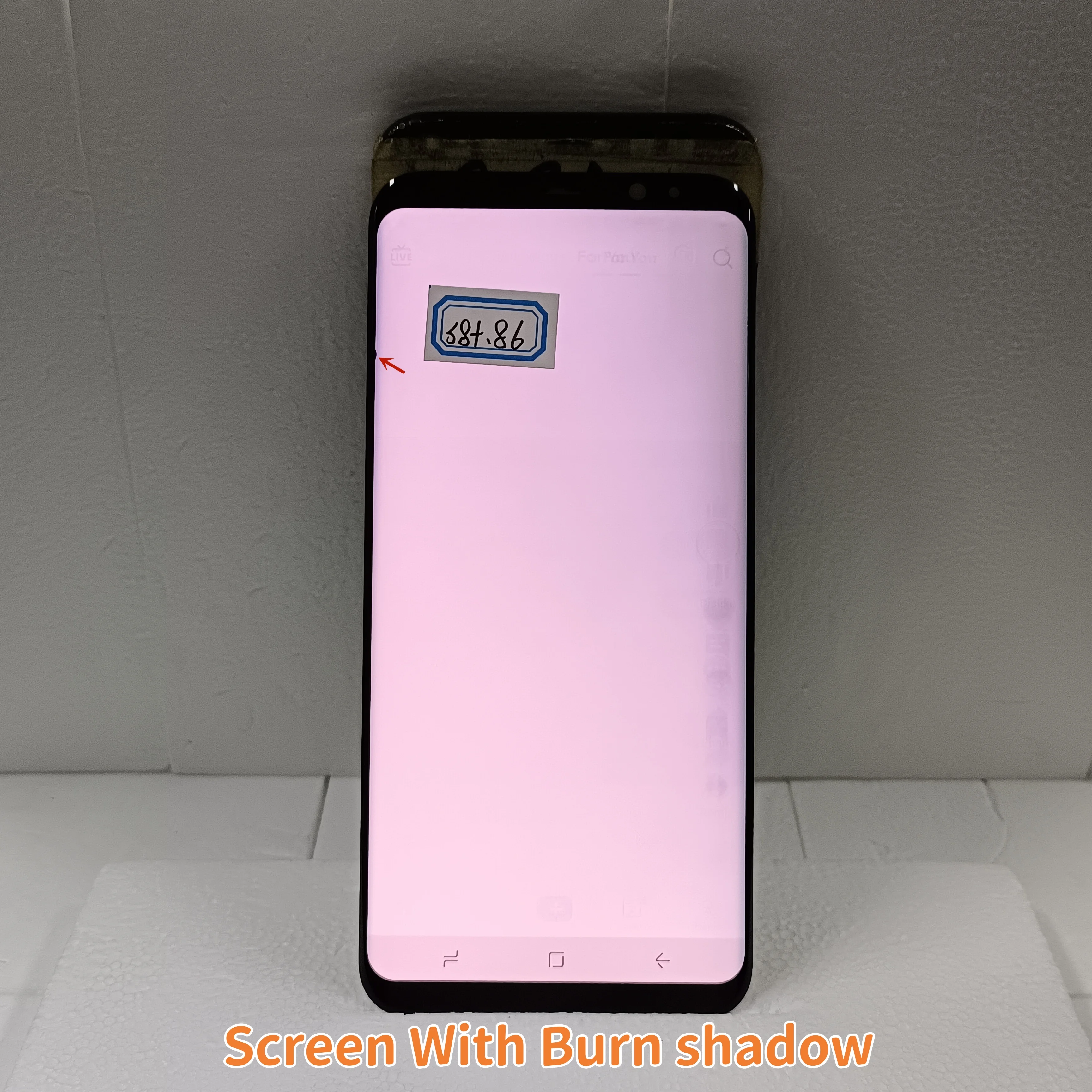 For Samsung Galaxy S8 Plus Lcd G955 G955f G955fd Has Burn And Shadow Lcd For S8+ G955n G955u Display + Screen Digitizer