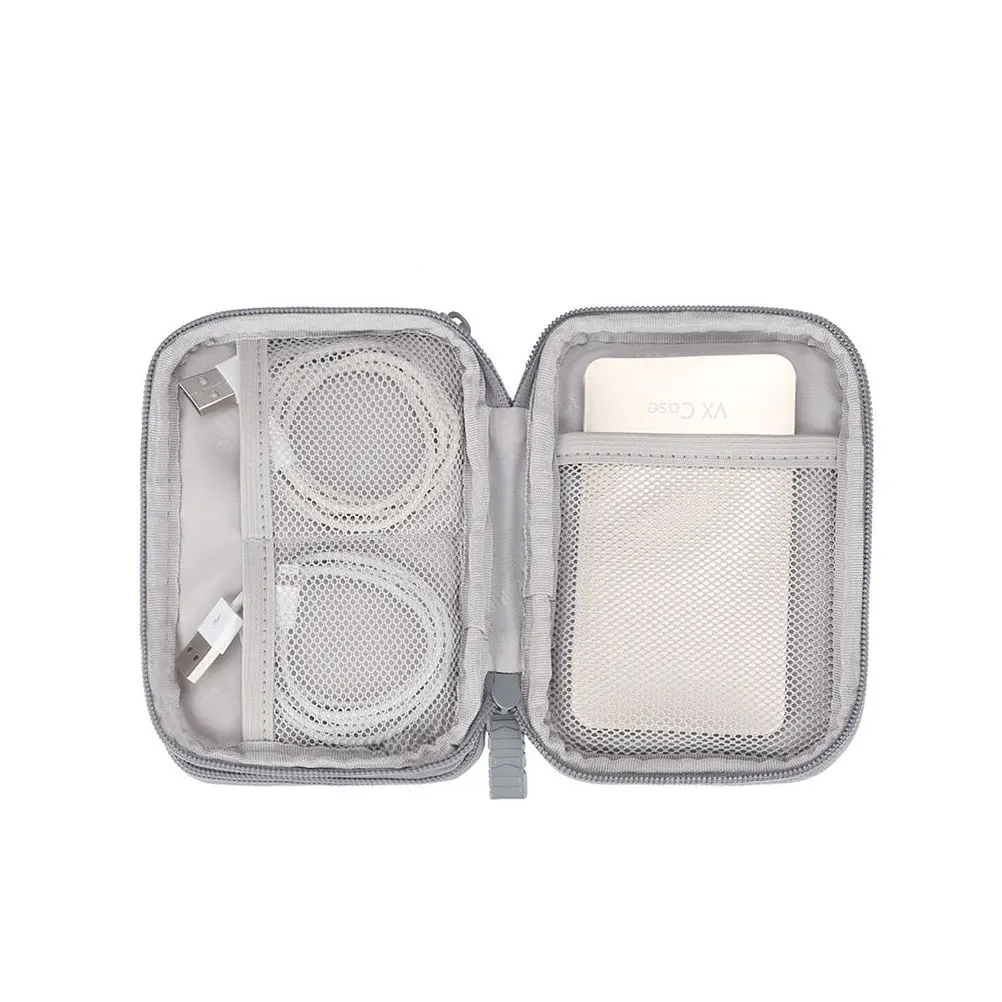 

Data Cable Earphone Storage Bag Portable ganizer Travel Electronics Holder Wear Resistant Lightweight Compact Multi