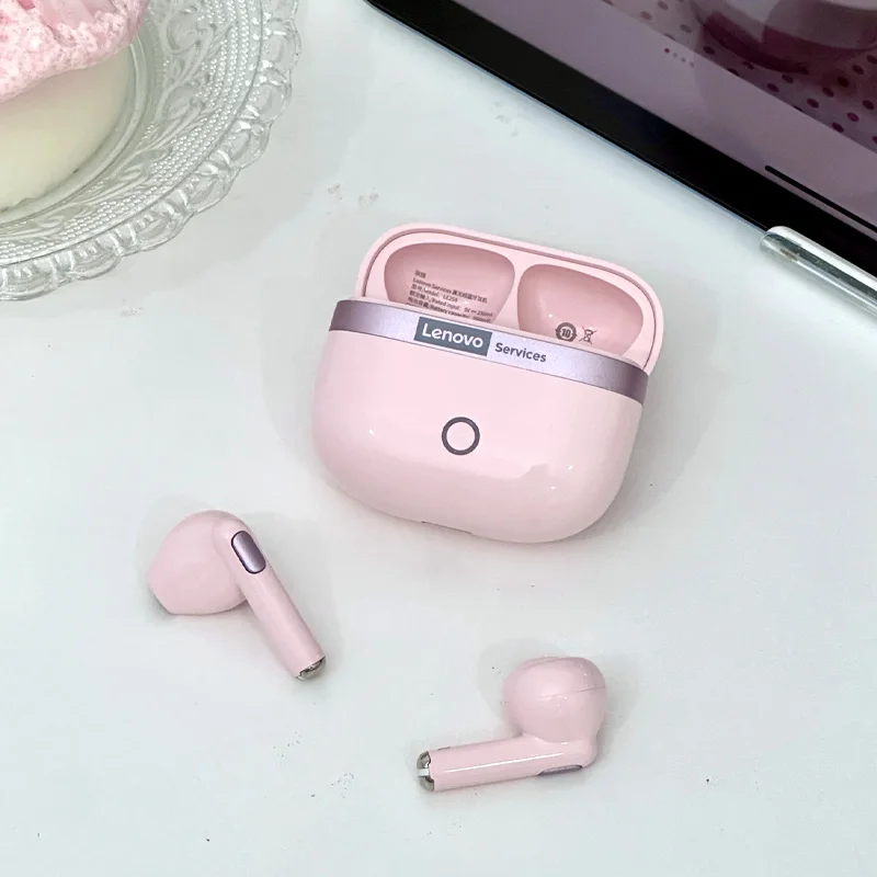 

Lenovo LE258 Wireless Earphones Bluetooth 6.0 Low Latency Gaming Semi-In-Ear Headphones Smart FlashLink HD Calls Earbuds