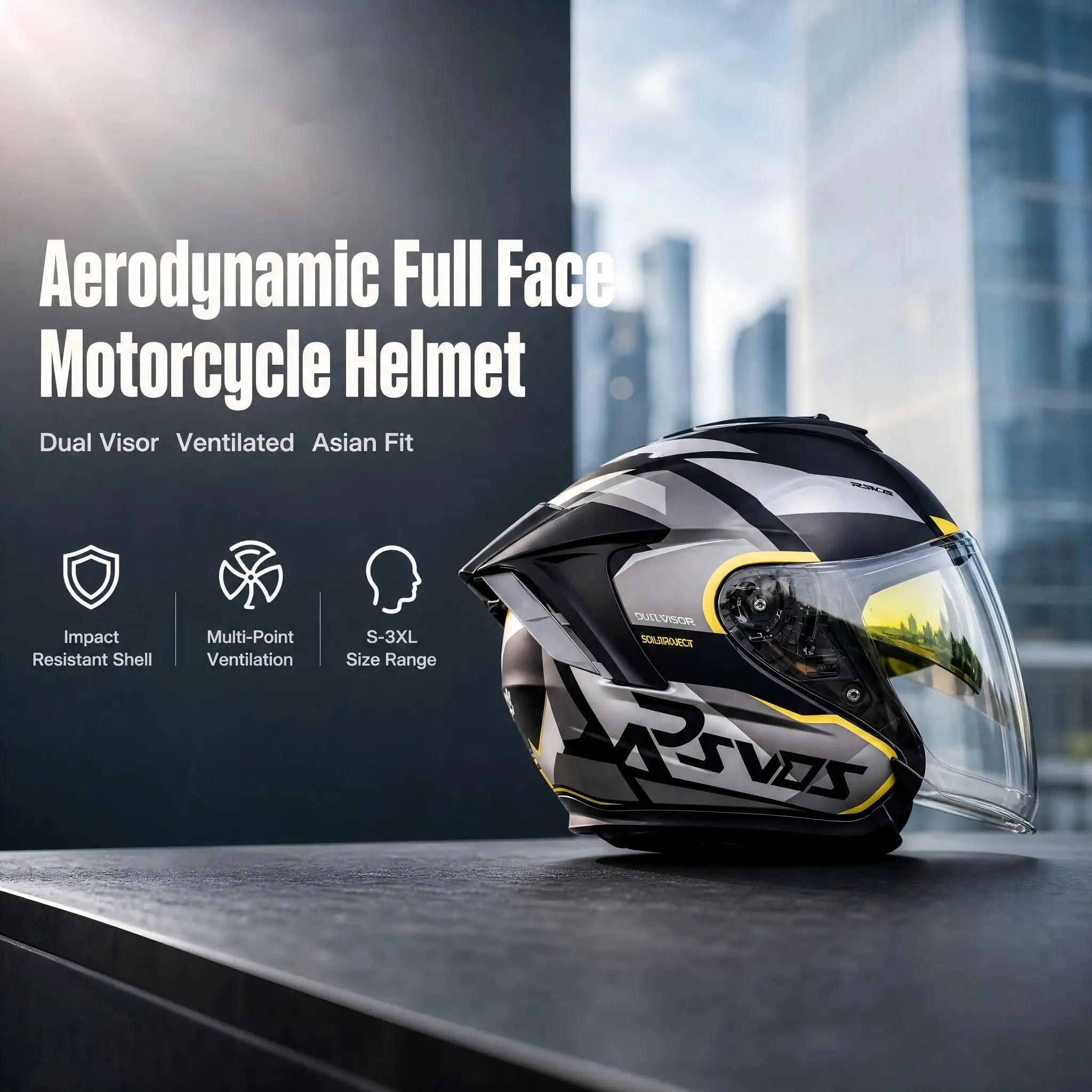 Ryzen RO-5 Three-quarters Helmet Motorcycle Half Helmet All Season Universal Motorcycle Helmet  Casco Moto