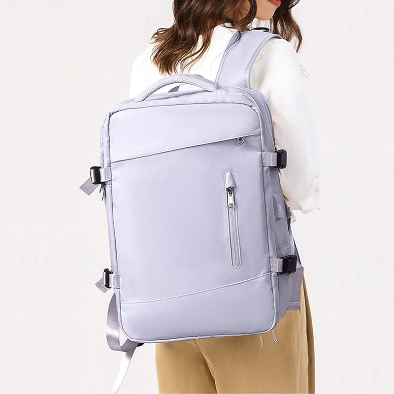 Large Capacity Laptop Travel Backpack Shoulder Bag Luggage Trolley Leisure Multifunctional Business Weekend Carry On Bag