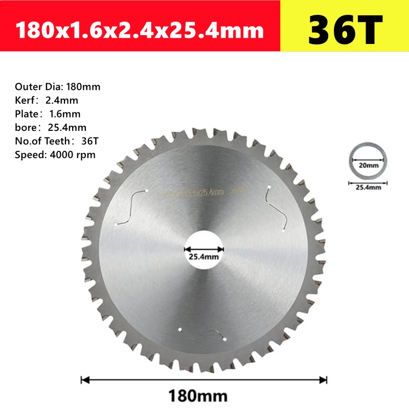 Variant: 180x25.4mmx36T