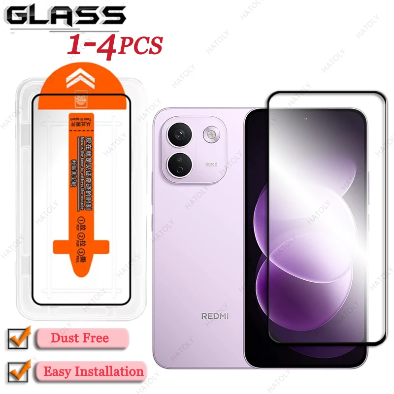 Film de protection d'écran pour Xiaomi Redmi Note 17 Pro Max, installation sans poussière, film protecteur pour Redmi Note 17 Pro Max 5G