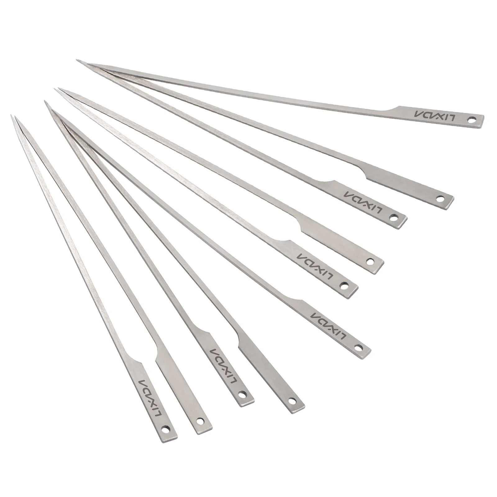 أسياخ شواء Ti مسطحة ، عصي شواء للنزهات الخلفية في الهواء الطلق ، شواء شواء ، 10 بوصة ، 10 بوصة ، 5 روض #3