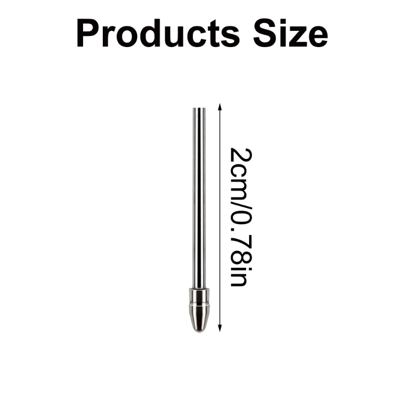 Substituição ponta liga titânio para pontas lápis N10 20 S9FE S7FE S6lite com desenho perfeito no dispositivo