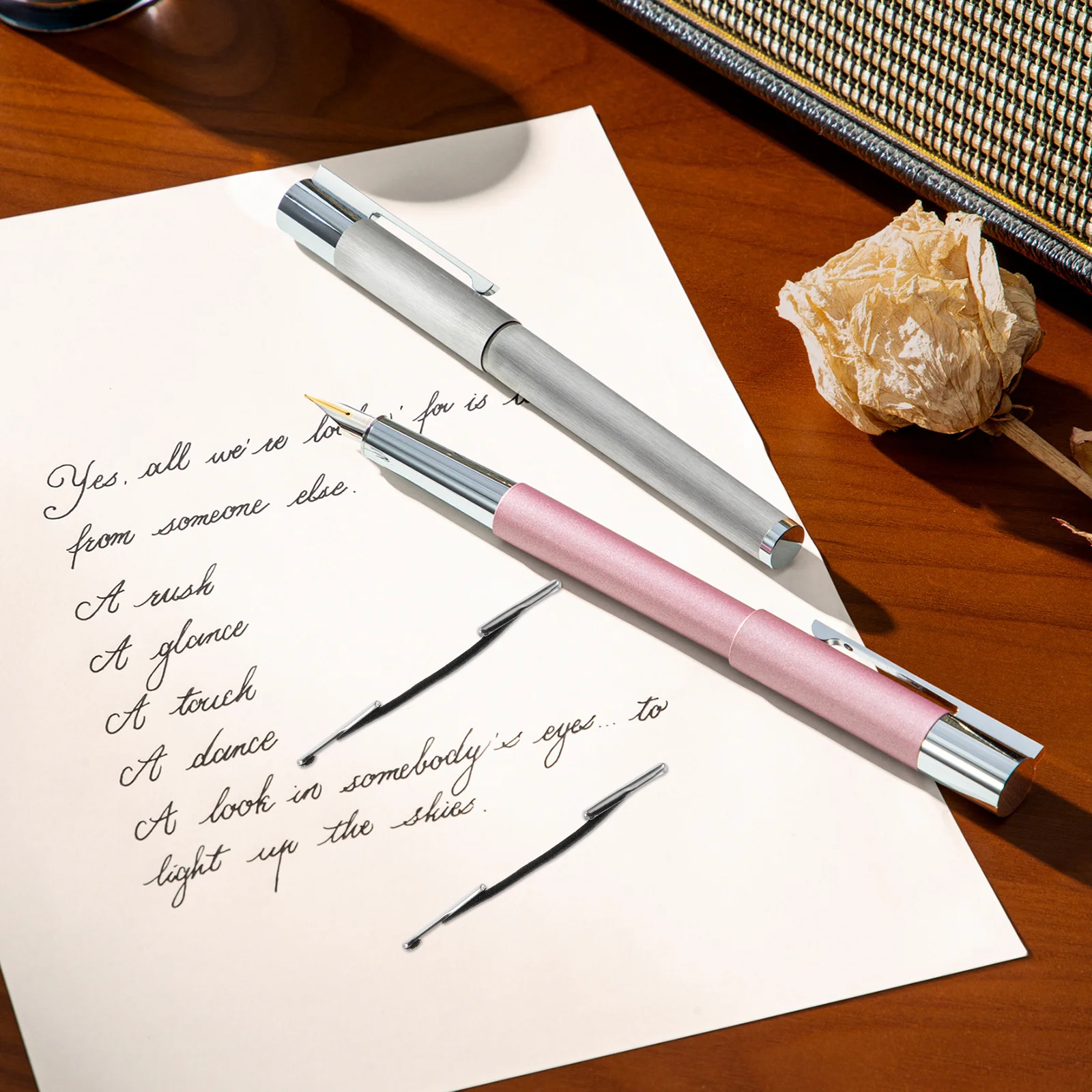 100 قطعة مشبك حديد حبل مرن مع نهايات معدنية قابل للتعديل تمتد الحبل للقبعات الكتب الحرف ملزمة السفر في الهواء الطلق التخييم #3