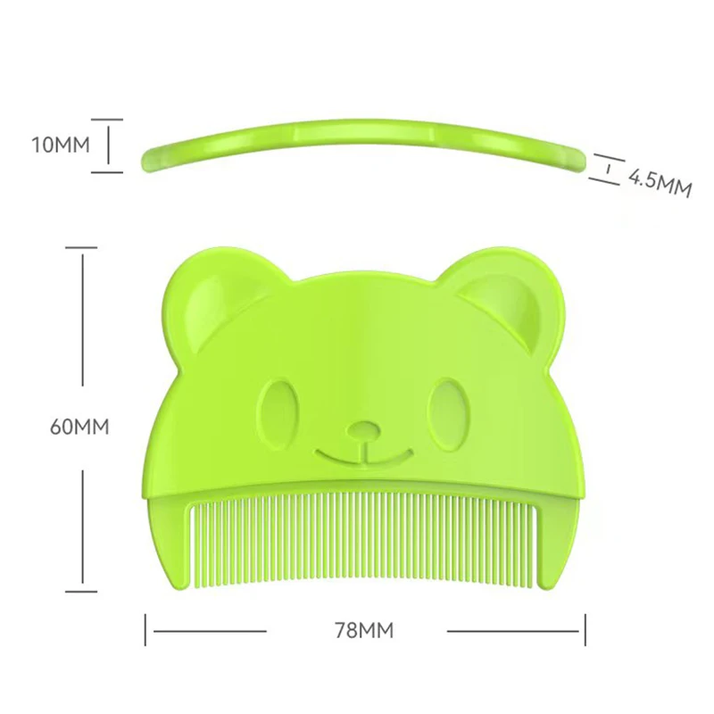 2pcs Baby Care Accessories Fetal Head Fat Comb Infant Bathing Soft Comb Newborn Hair Cleaning Supplies Infant Comb Head Massager