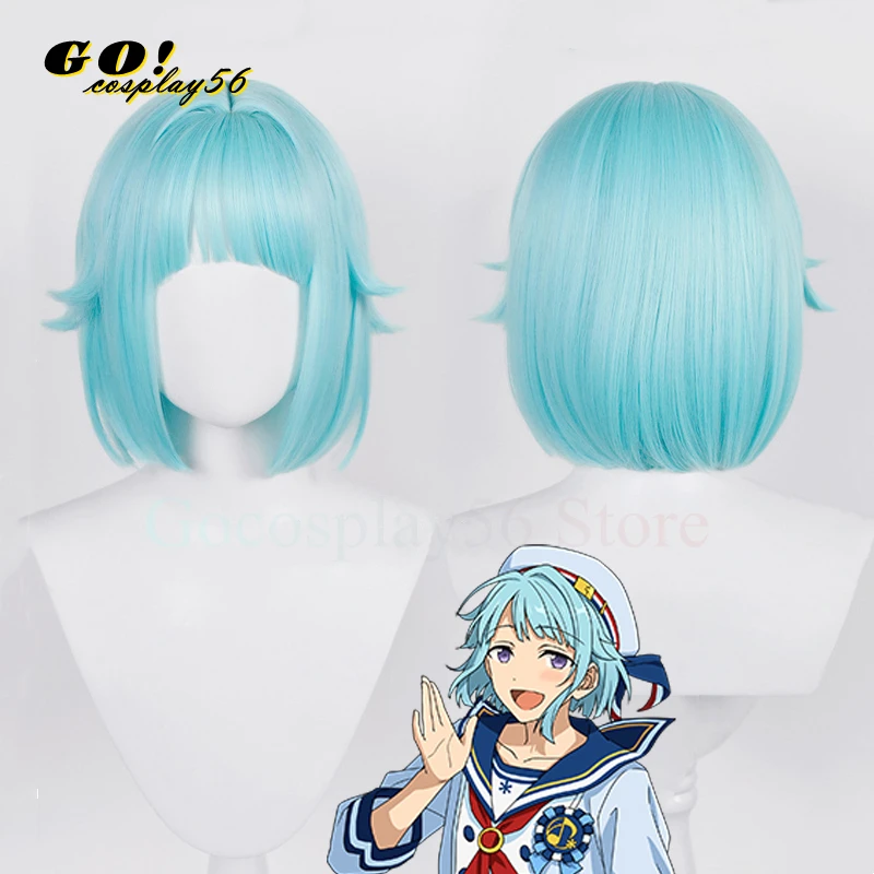 Cosplay Wig ES Rabits Shino Hajime Nito Nazuna Tenma Mitsuru Mashiro Tomoya Rabbits Short Hair