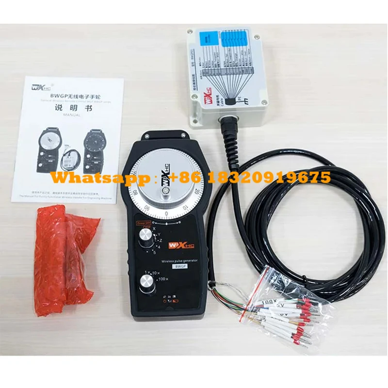 General 5 Axis Wireless Electronic MPG Manual Pulse Generator Support SIEMENS,MITSUBISHI, FANUC,FAGOR, NUM,LNC, FUTURE,SYNTE CNC