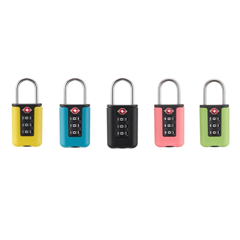 Combination Lock Mini Suitcase Lock Alloy 3 Digit Combine For TSA PP Password Luggage Code Lock For Travel Accessories
