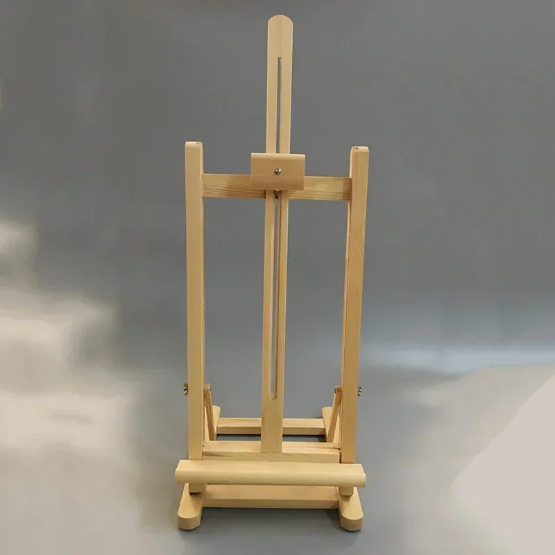 

Регулируемая настольная подставка для холста из соснового дерева, H-образная рама, настольная доска для взрослых, холст для рисования, литературная