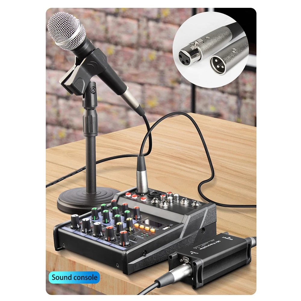 Professional Microphone Pream Mic Booster Preamplifier For Dynamic microphone amplifier