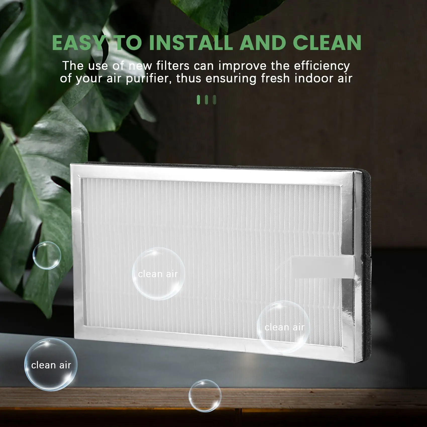 

B92A 2 сменных фильтра для очистителя воздуха Medify MA-15, фильтры H13 True HEPA и фильтры с активированным углем, предварительные фильтры 3 в 1