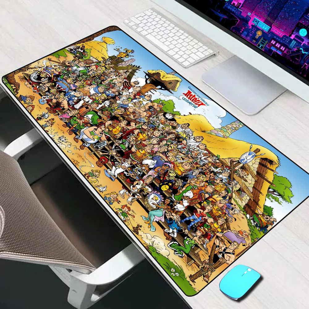 Asterix Obelix Grote Muismat Gaming Accessoires Muis Mat Toetsenbord Mat Pc Gamer Bureau Pad Xxl Computer Muismat Laptop Mausepad