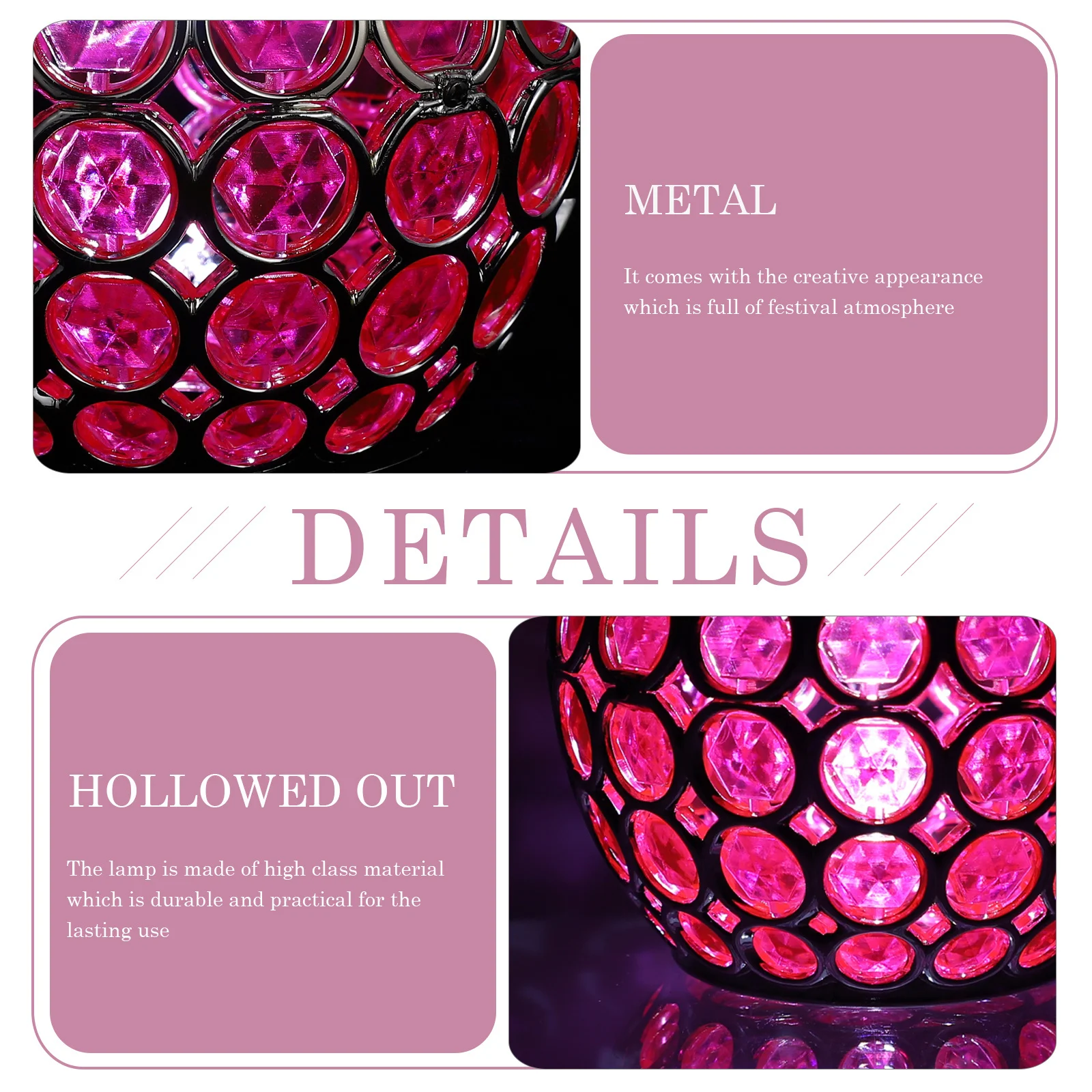 

1pc Outdoor Solar Lamp Decor Hollow-Out Garden Light For Yard Balcony Led Scene Lighting Solar Powered Outdoor Decoration