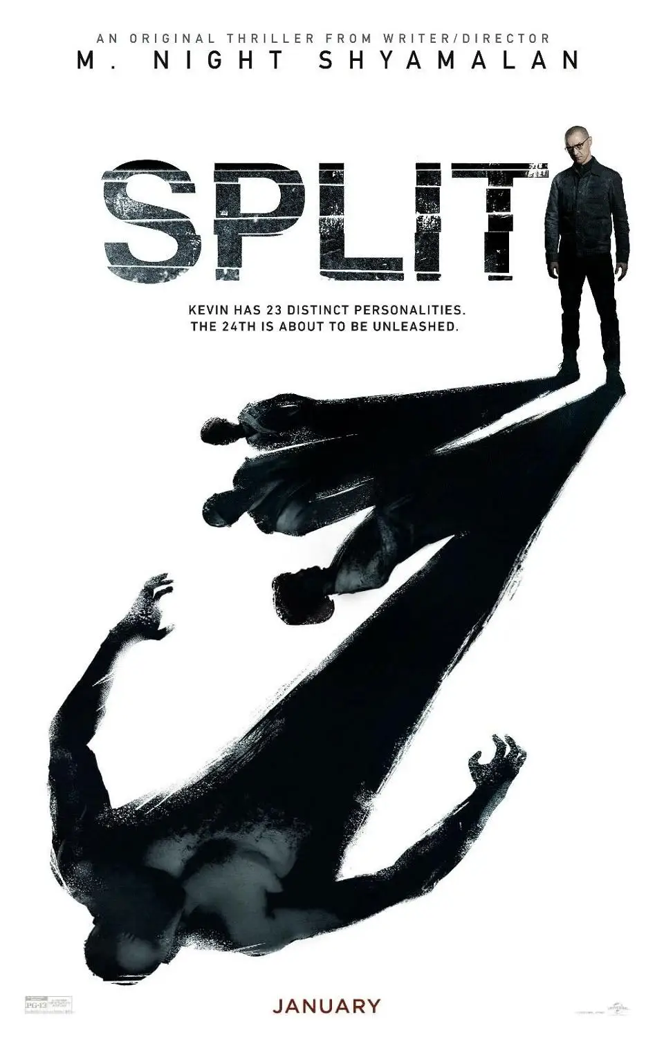 Split Movie James McAvoy, Anya Taylor-Joy, M Night Shyamalan Art print Silk poster Home Wall Decor