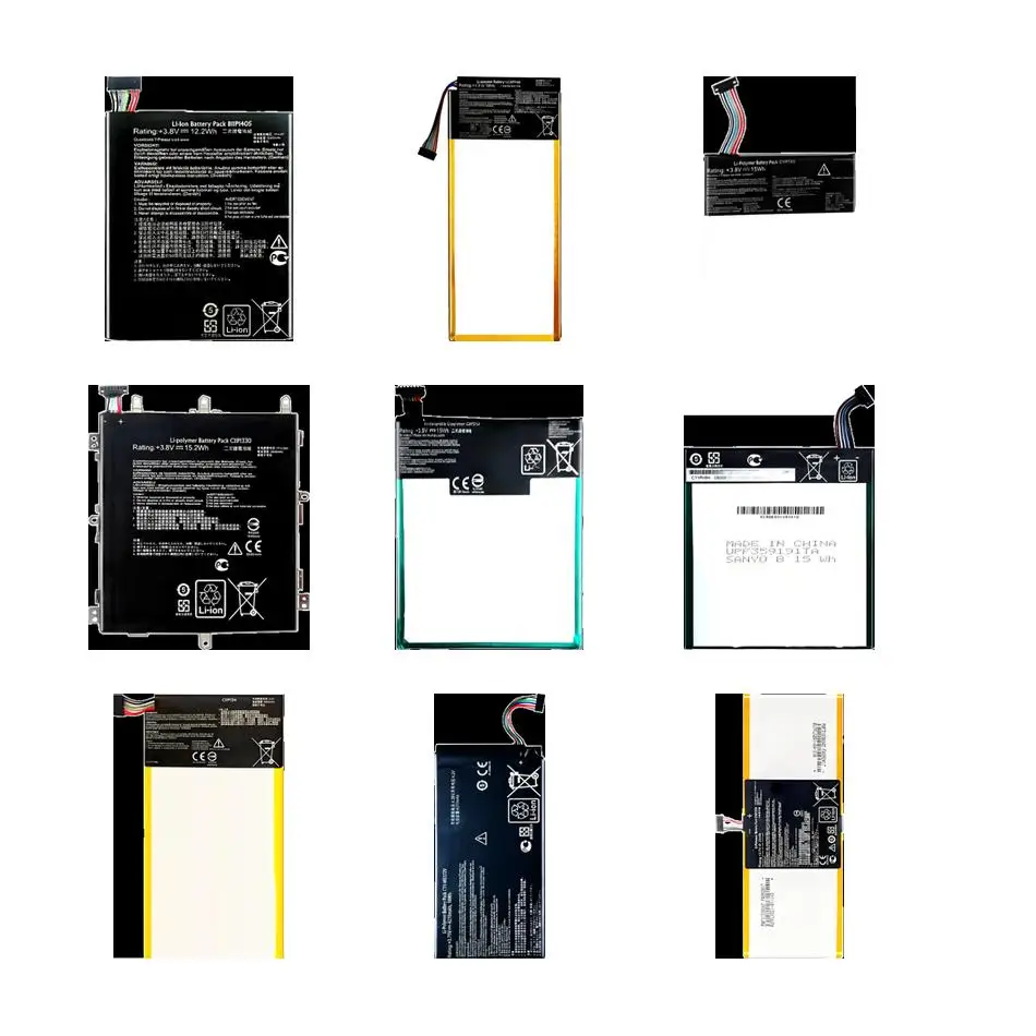 

Аккумулятор для Asus Memo Pad HD K00a Me172v 8 10 10.1 7 Me173x Me175kg Me70cx Me7610c C12P1301 B11P1405 C11P1304 3090-6560 мАч