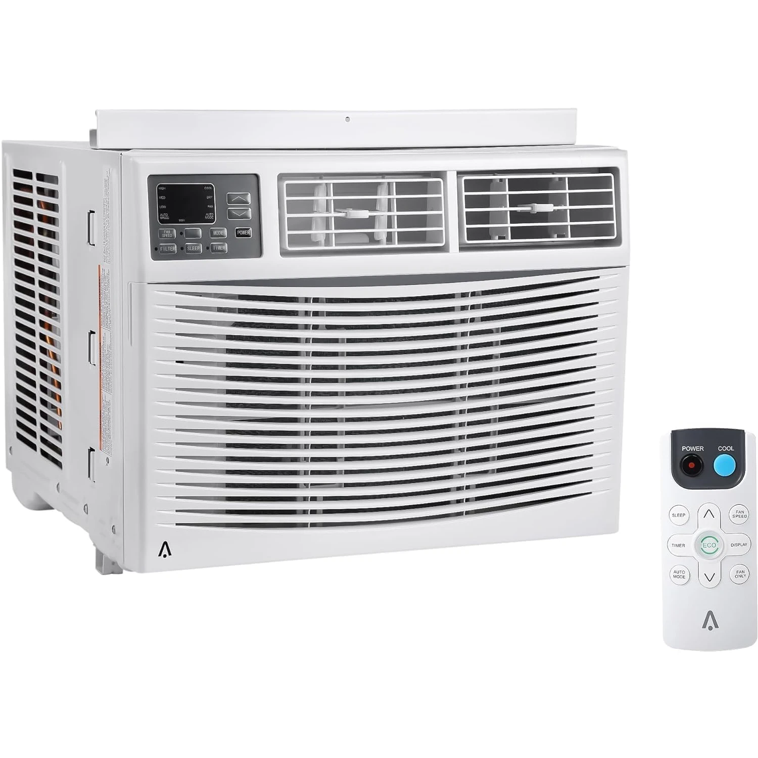 6000/8000/10000 BTU Window Air Conditioner Cools 250-450 Sq.Ft Window AC Unit With Remote Control 3 Speeds For Home Commercial