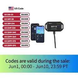 Renogy BT-2 Bluetooth Module RJ45 Communication Port Wirelessly Monitor Real-time Insight Precise Control