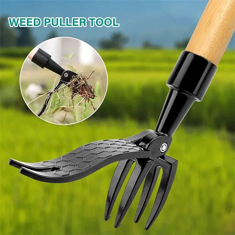 Stand Up Weed Puller Claw Tool Engineering Plastic Weeding Head Replacement Garden Foot Pedal Digging Grass Shovel Root Remover
