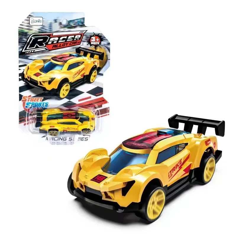 Alloy Color-changing Small Sports Car Toy Model Children\'s Mini Alloy Car Set Toy Racing Cars Gift Wholesale