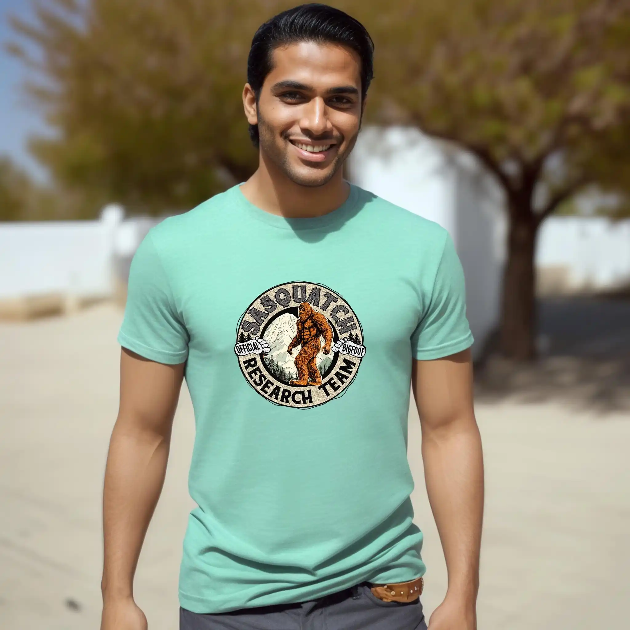 

Цветная рубашка Research Team Sasquatch Футболка с графикой Доступны несколько цветов