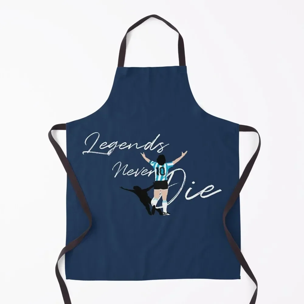 Legends Never Die Apron Useful Things For Kitchen men Kitchen Utensils Apron