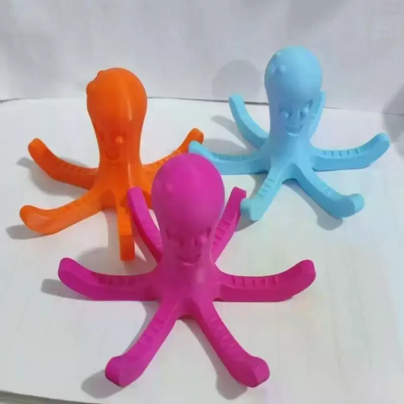 /GJ/3D Printed Octopus-shaped Standalone Water Bottle Drying Rack Enhanced Drying Efficiency For Various Cup 1Pcs