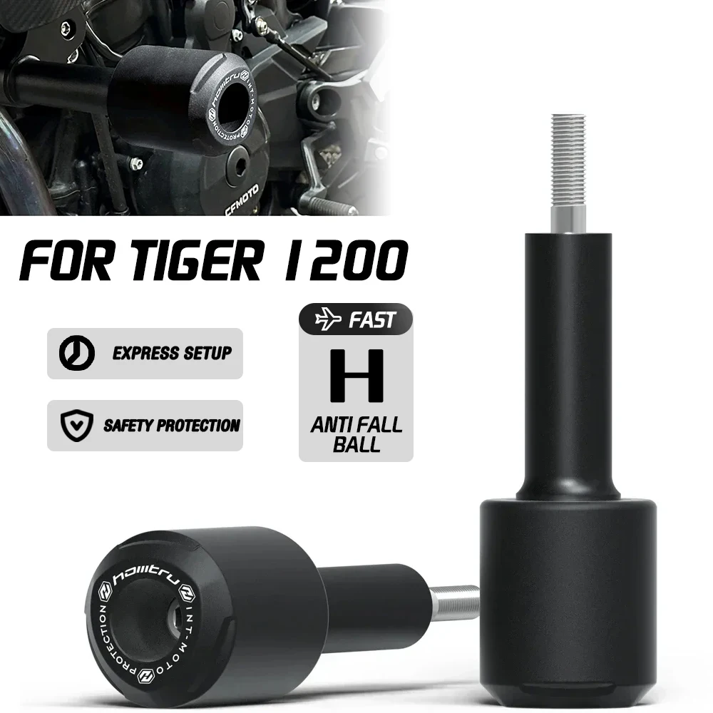 

For Triumph Tiger 1200 Rally/GT/Pro 2022-2025 Motorcycle Frame Fork Shaft Sliding Block Accessories Crash Support Pad