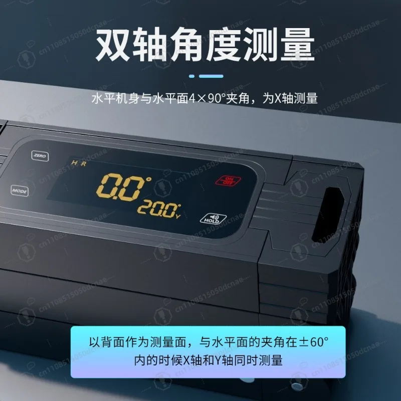 High Precision Multifunctional Folding Level Ruler Magnetic Corner Tool for Woodworking Home Renovation