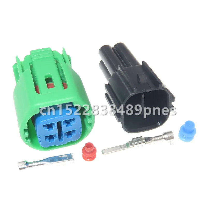 

4 Pole 6189-0545 90980-11964 Automotive Electrical Plug Auto Modification Parts Green Waterproof Cable Connector