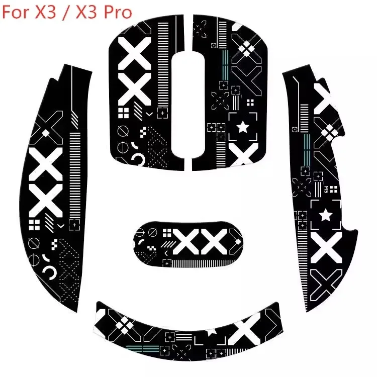 1 Set Mouse Anti Slip Grip Sticker For Attack Shark X3 / X3 Pro / X11 / X6 Non-Slip Anti Sweat Tape Ultrathin