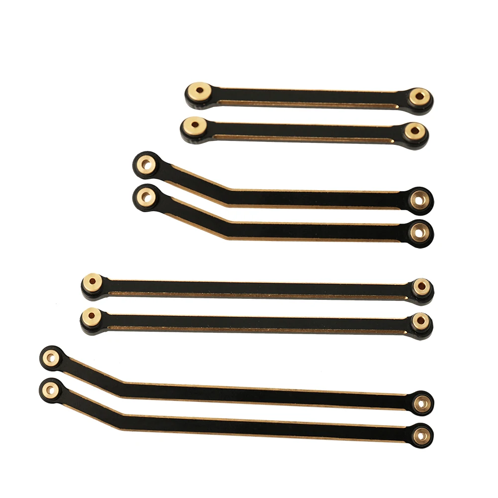 Brass Tight Tolerance Steering Link Rod Links for 1/24 RC Crawler Axial SCX24 Jeep Gladiator AXI00005 Upgrade Parts Accessories