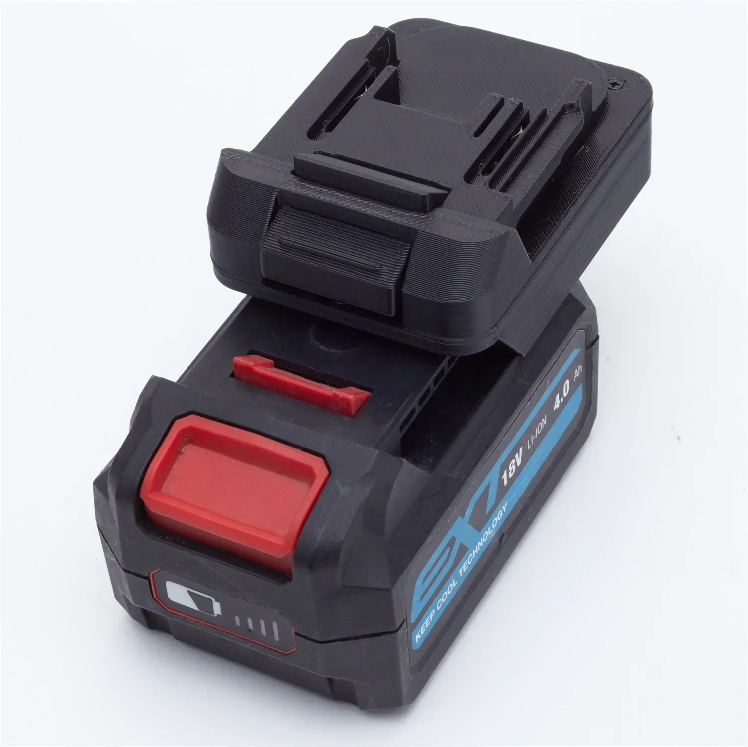 Imagem -02 - Adaptador para Bateria de Lítio Erbauer Ext 18v Conversor para Makita 18v bl Conversor de Ferramentas Elétricas sem Fio sem Bateria