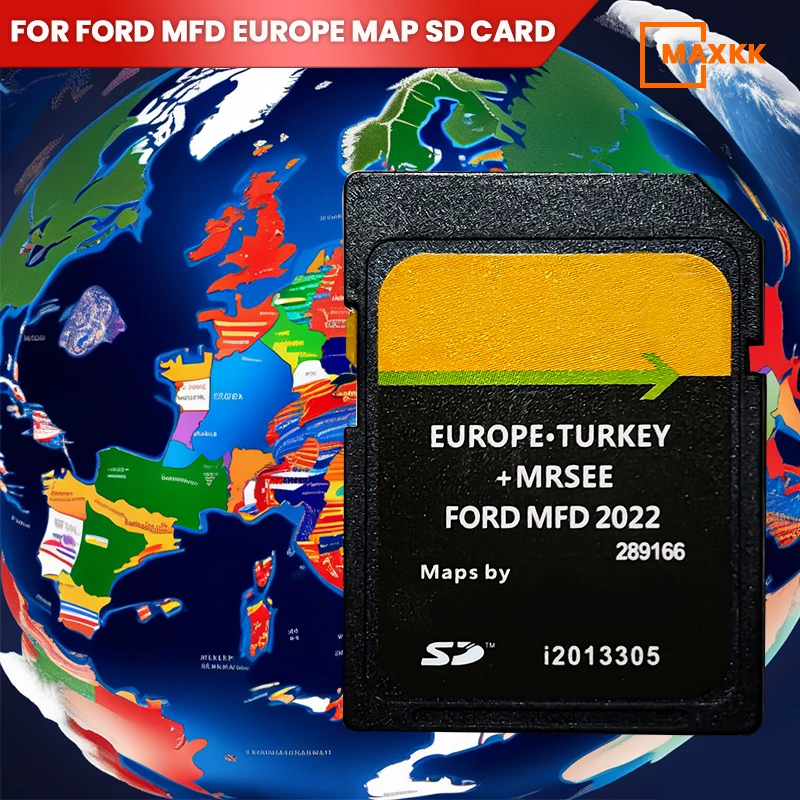 Ford MFD/Navigation SD Card Map Europe GPS Navigation Map/Car Satellite Navigation SD Card 2022