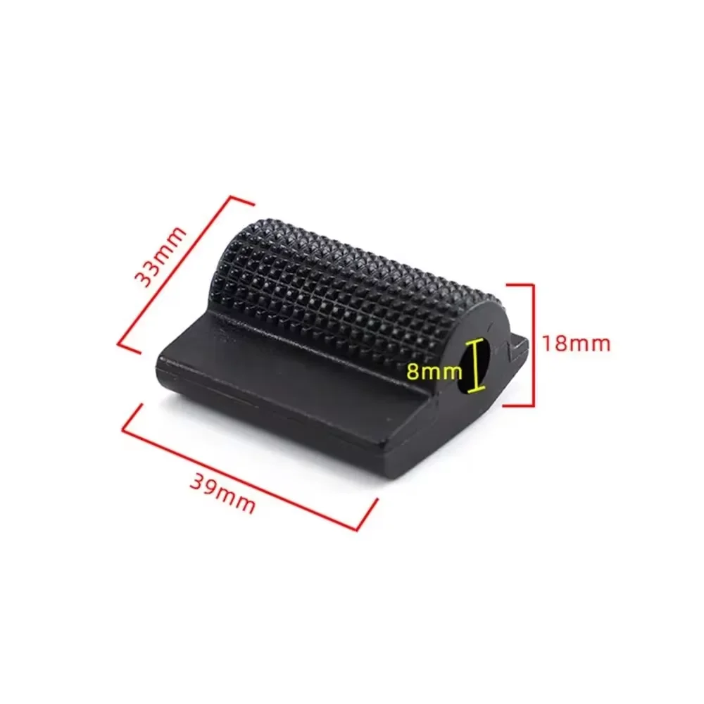 Universal Motorcycle Shift Gear Lever Pedal Rubber Cover Anti-skid Foot Peg Toe Gel Accessories for Honda Kawasaki Yamaha image 6