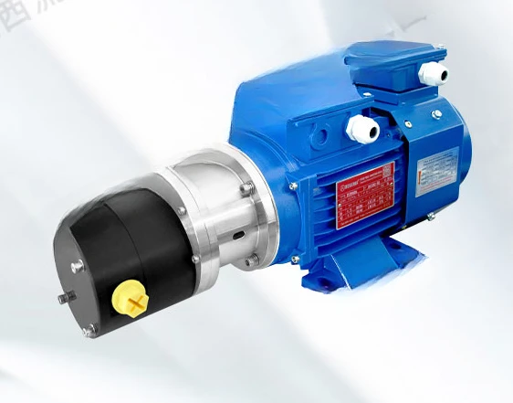 6.0Cc fluoroplastic gear pump, can transport benzenesulfonic acid, concentrated sulfuric acid, concentrated nitric acid