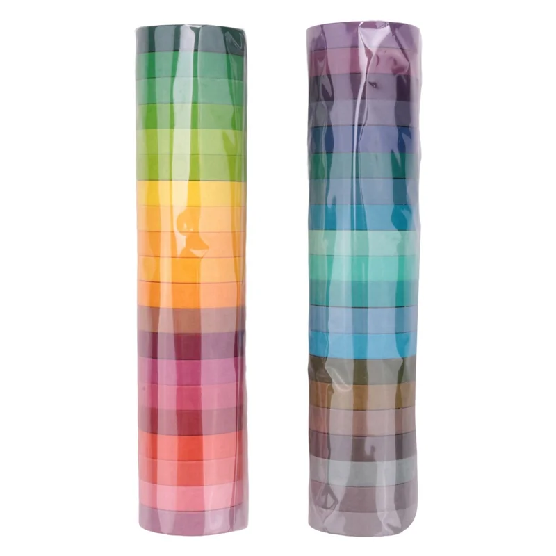 80 Rolls Washi Tape Set, Decorative Masking DIY Tapes For Children And Gifts Warpping (Mix)