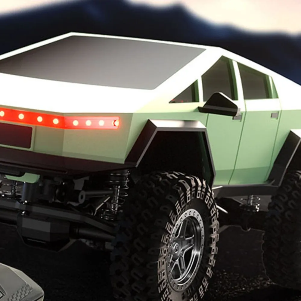 

1/18 2.4G RC Rock Crawler Vehicle RC Climbing Vehicle 4*4 Vehicle RTR 2Speed Gearbox 370 Brushed Motor Battery LED Light